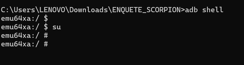 Terminal ADB Root